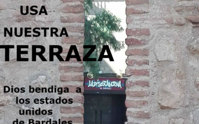 4 de Julio dia de USA nuestra terraza