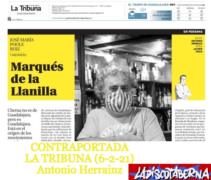 Artículo «Marqués de la Llanilla» por Antonio Herraiz