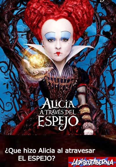 ¿ QUE HIZO ALICIA AL ATRAVESAR EL ESPEJO?