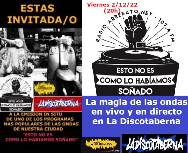 ESTO NO ES COMO LO HABIAMOS SOÑADO EN VIVO Y EN DIRECTO