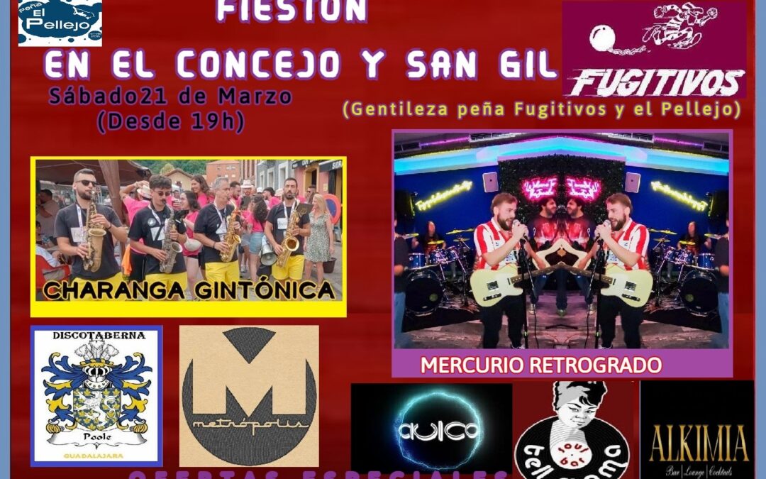 FIESTON EN EL CONCEJO Y SAN GIL (21/3/26/)