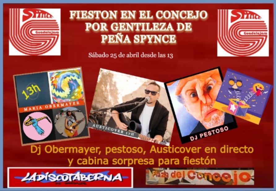 FIESTON EN EL CONCEJO GENTILEZA DE SPYNCE (25/4/26/)