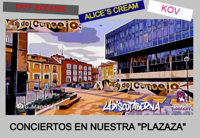 CONCIERTOS EN LA PEDAZO PLAZA DEL CONCEJO ( 9 MAYO 2026 /21h/)